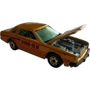 Hot Wheels Datsun 200-SX Gold Diecast Sports Car Original